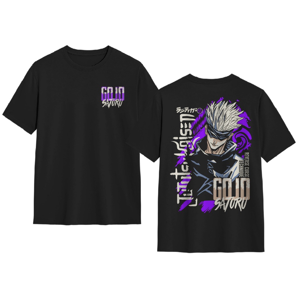 GOJO SATORU TSHIRT - LATEST JUJUTSU KAISEN TOJI ANIME T-SHIRT