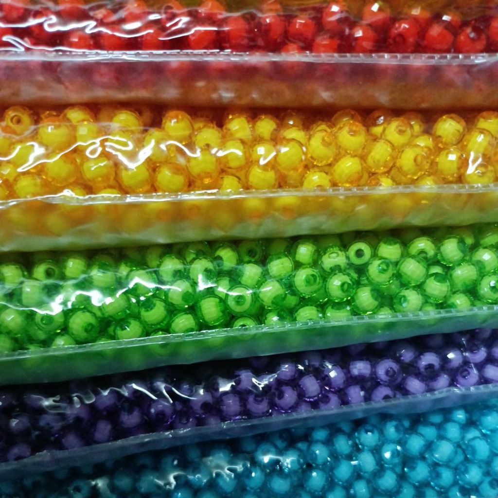 ลูกปัด BD แพ็คละ 8MM