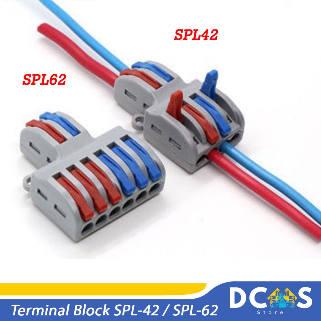 เทอร์มินอลบล็อค SPL-42 / SPL-62 WAGO Quick Connector Clamp Compact - SPL42