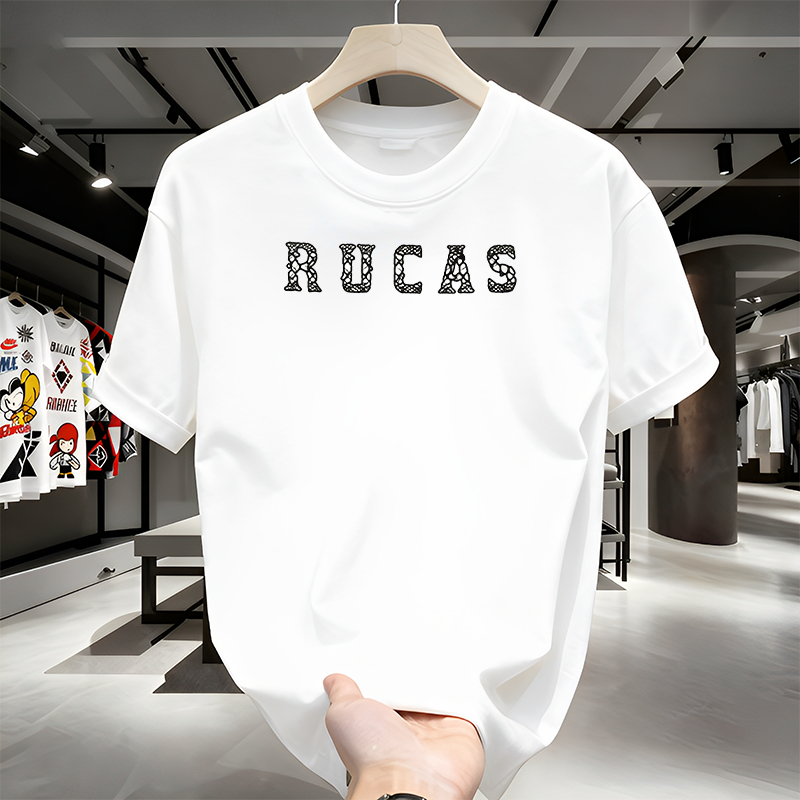 KATUN [Grand Outlet]เสื้อยืดลําลองทุกวัน RUCAS ของแท้ 100% – วัสดุผ้าฝ้ายนุ่ม สวมใส่สบายตลอดวัน