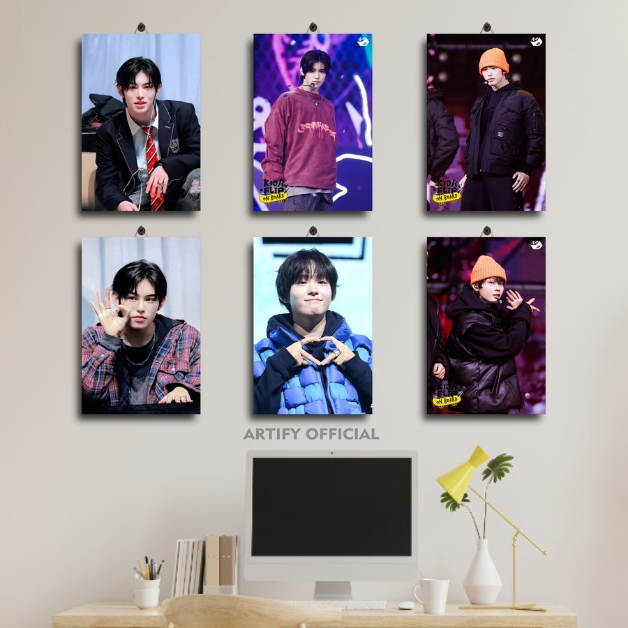 Kpop Kickflip ตกแต่งห้อง / Artify อย่างเป็นทางการ / โปสเตอร์ห้อง Kickflip Lee Dong Hwa /QDM|SNP5