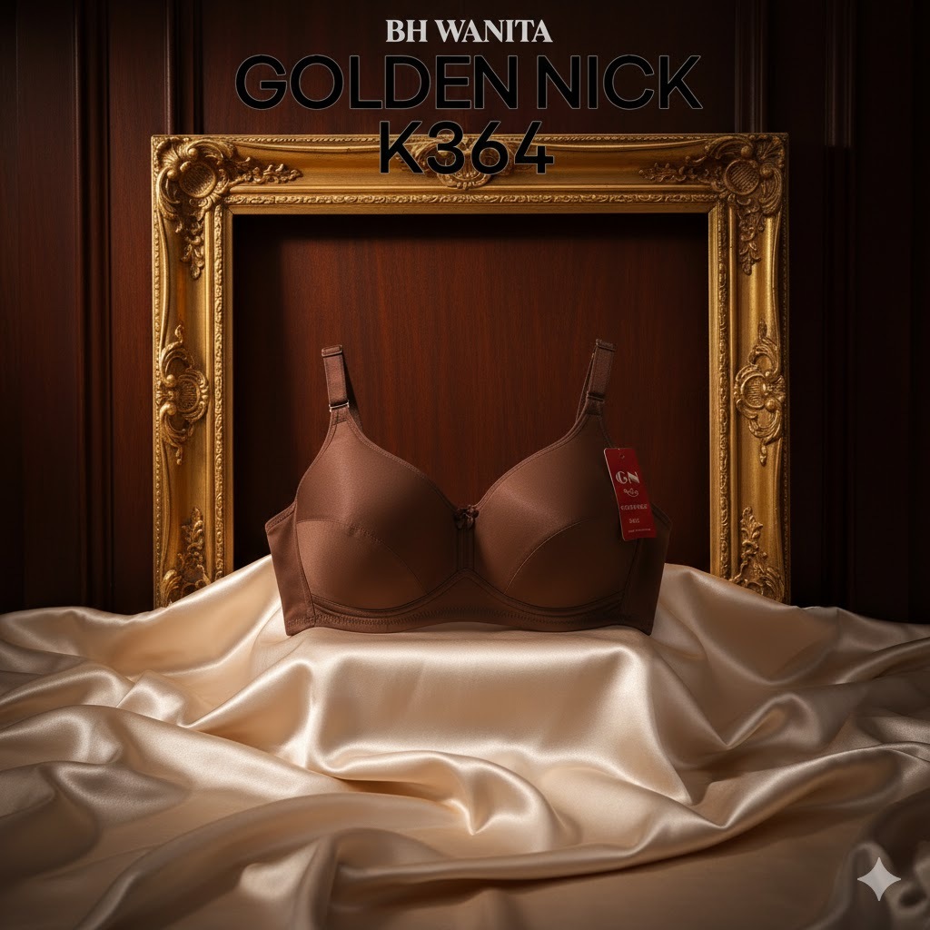 KATUN (3 ชิ้น) Golden Nick K365 สปอร์ตบรา Underwire ผู้หญิง (สีน้ําตาลเข้ม) | ชุดชั้นในสตรี | BH gol