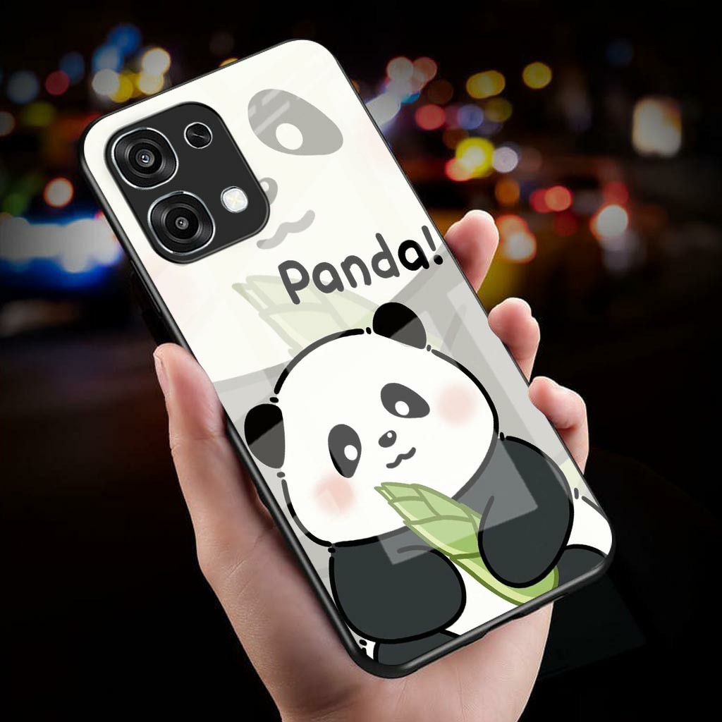 HP Glass Softcase สําหรับ OPPO A6 PRO - เคสโทรศัพท์ OPOO A6 PRO - K116