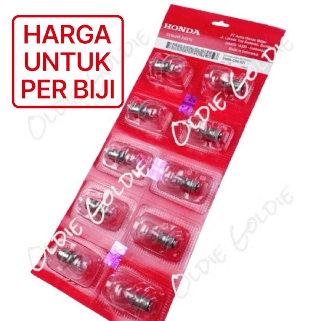 34906-GB6-921 หลอดไฟหยุดด้านหลัง 12V Bebek Matic Sport AHM