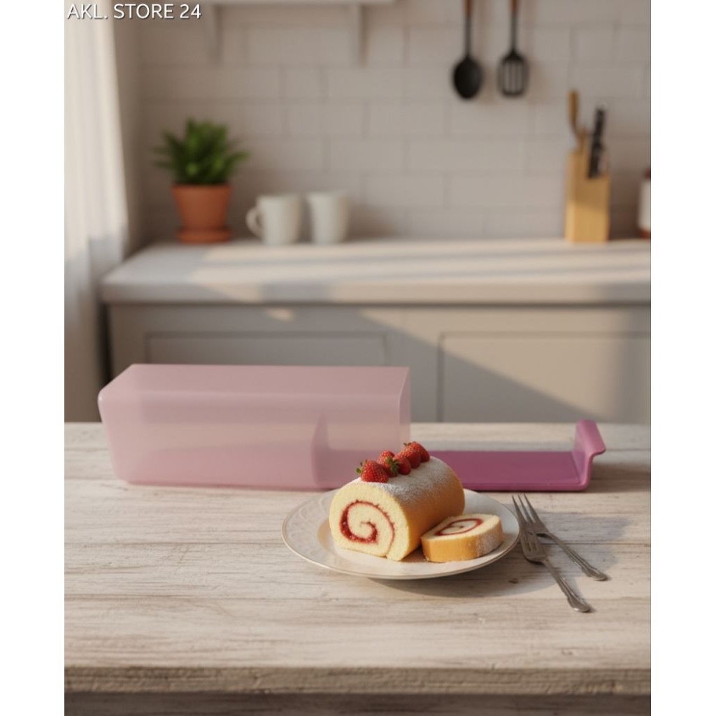 Cake Mania (ที่วางเค้กแบบม้วน) Tupperware New