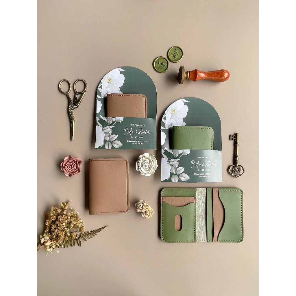 SOUVENIR PREMIUM CARD HOLDER FLAWLESS 6 SLOT CUSTOM บรรจุภัณฑ์ AESTHETIC ROUNDED SLEVE C5-4