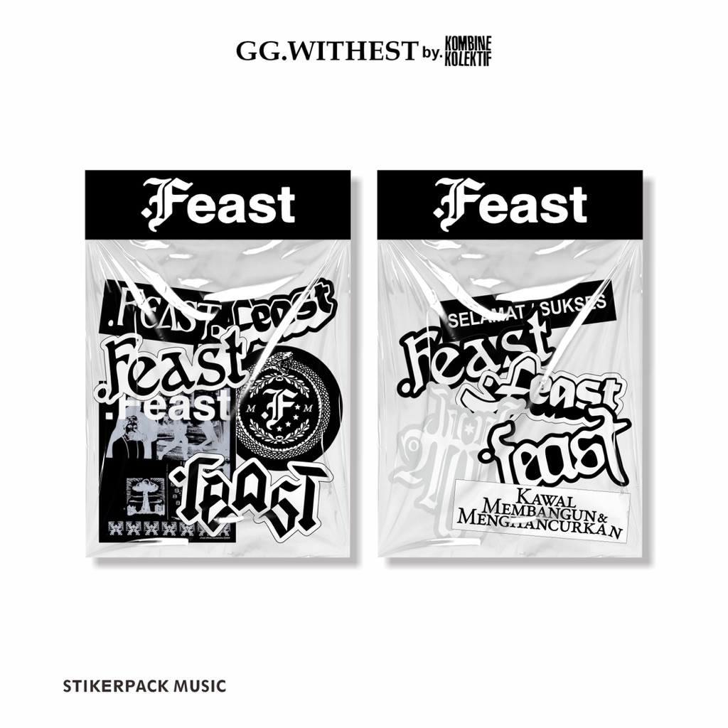 Feast Band Stickerpack