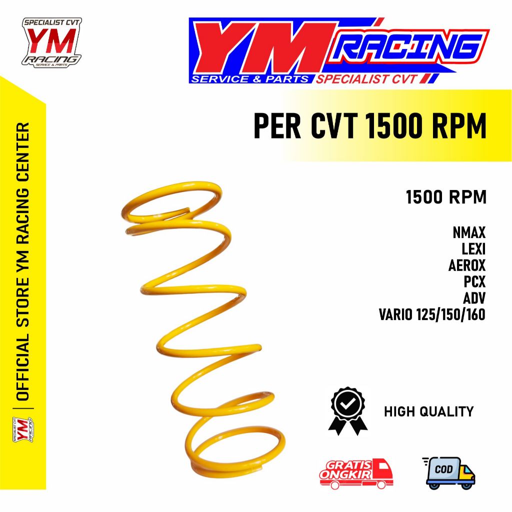 CVT SPRING VARIO 125 OLD/NEW 1500 RPM | 1500RPM CVT SPRING VARIO 150 / 1500 RPM CVT SPRING VARIO 160