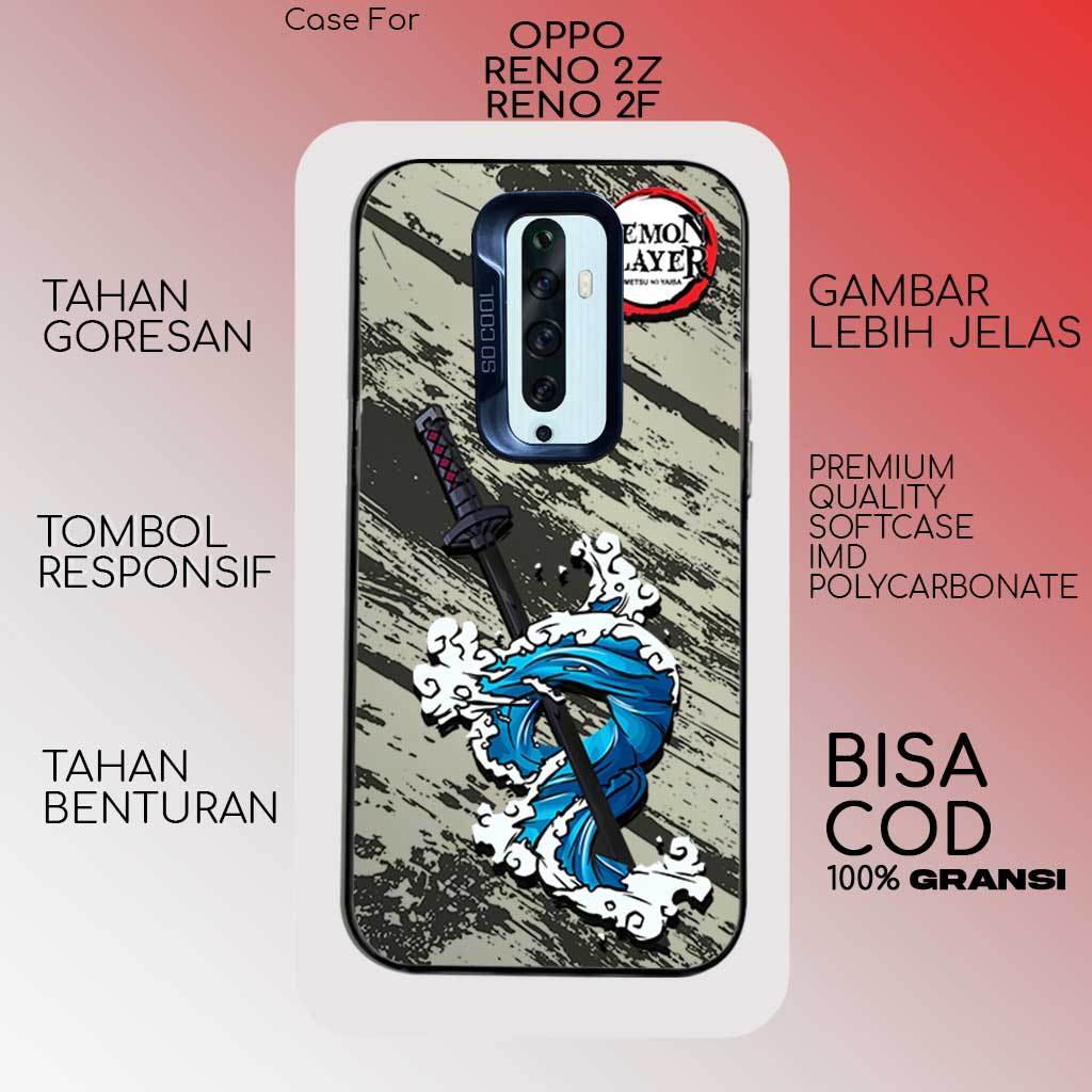 OPPO RENO 2F - 2Z CASE - SO COOL IMD PREMIUM CASE - NICHIRIN Motif - สําหรับผู้ชายและผู้หญิง - HYBRI