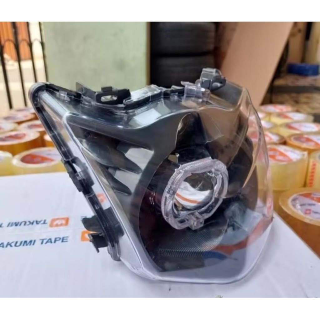 Beat คาร์บูเรเตอร์ไฟหน้า Reflector Old Beat Plus Bild Ala Ala Ala Ala 2.5 นิ้ว