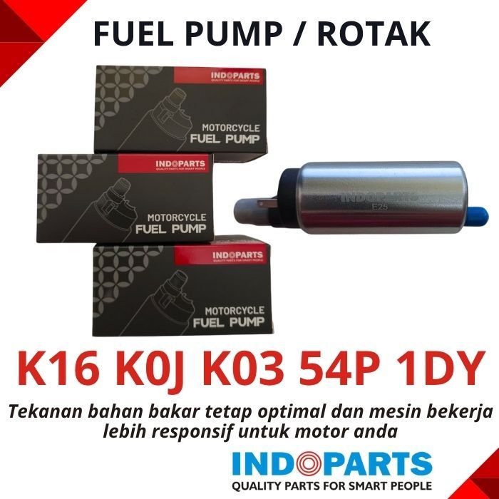 Indoparts FUEL PUMP / ROTAK มอเตอร์ BeAt Vario Mio Jupiter Original K16 K03 54P K0J 1DY
