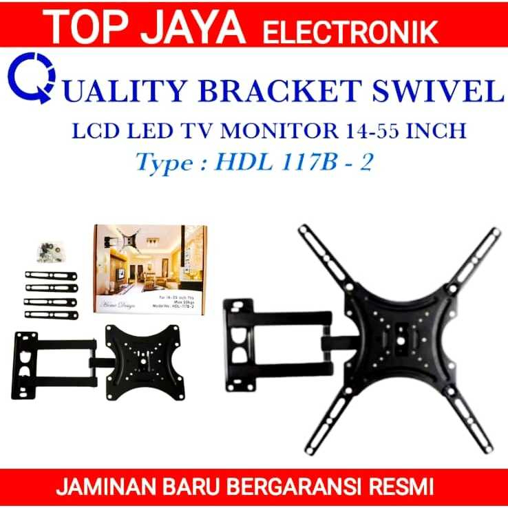 NEW SERIES 14-55 INCH SWIVEL TV BRACKET