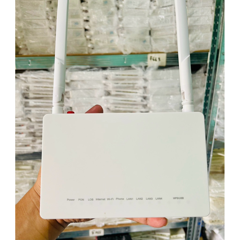 ZTE F609 v3 GPON POSTEL PORT BLUE ROUTER SUPPORT OMCI MODEM FIBER OPTIC