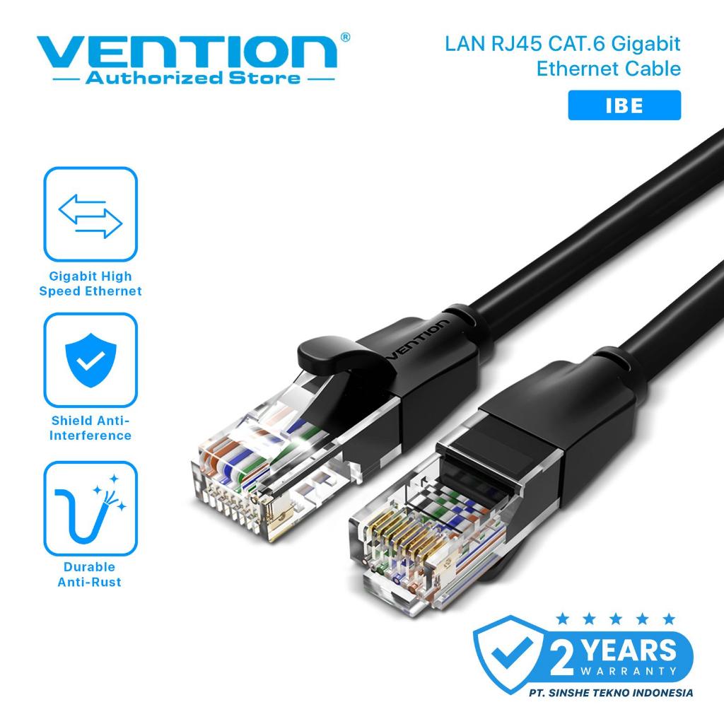 Vention IBE RJ45 Cat6 Cat.6 Gigabit UTP IBE 25M 30M 40M สาย Lan
