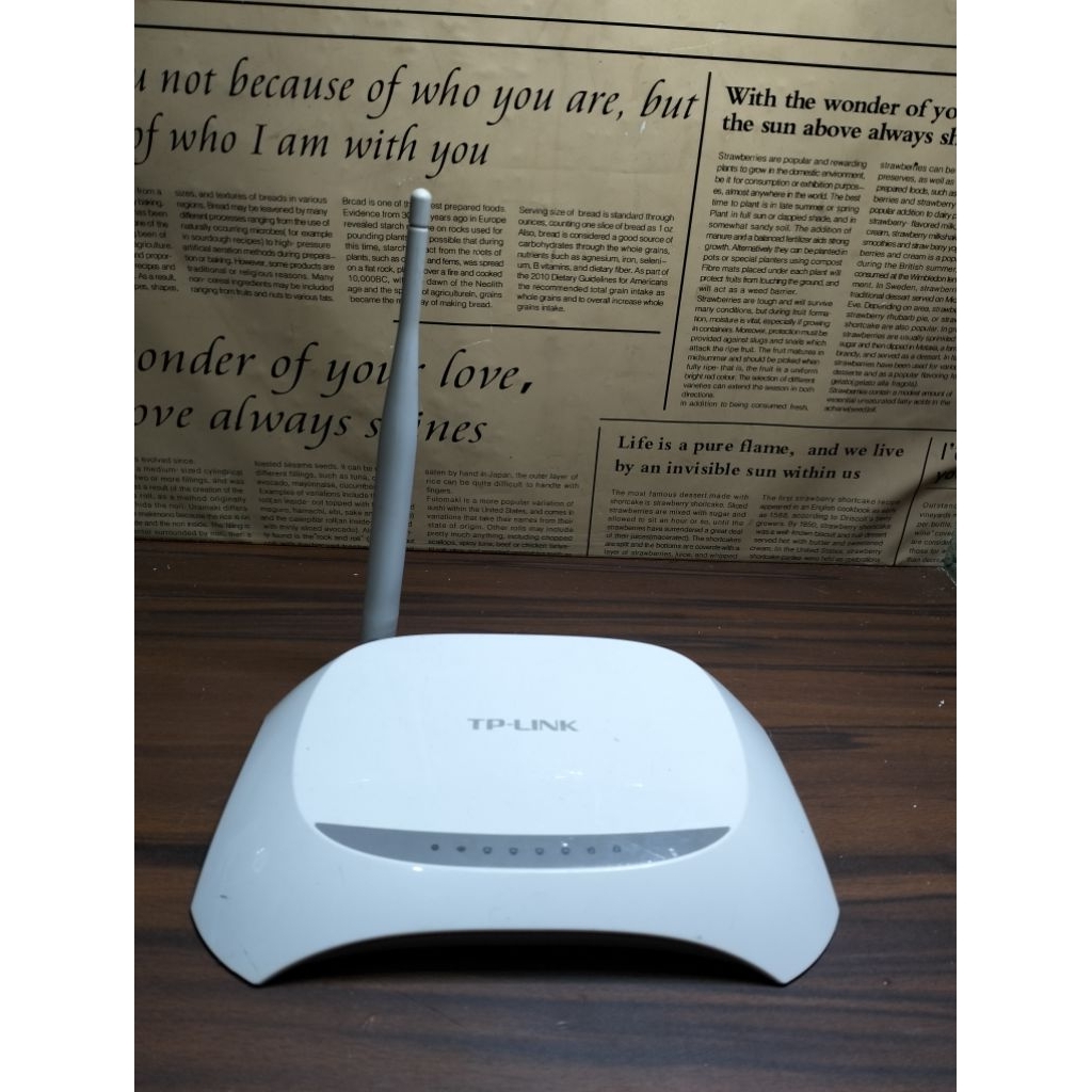 TP-LINK TL-WR740N ROUTER SUPPORT EXTENDER TESS NORMAL UNIT เท่านั้น