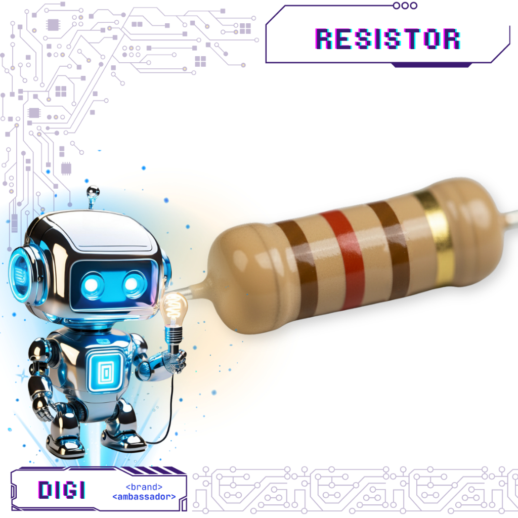 ตัวต้านทาน 10 ชิ้น 120R Ohm 1/2W - 120 - Digibot
