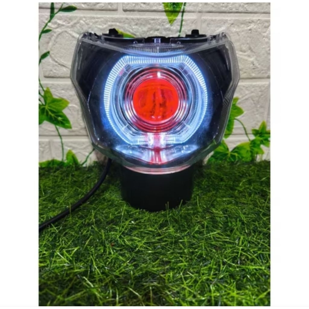 CAHAYA Vega ZR Plus เครื่องสะท้อนแสงด้านหน้าแบบบิล Ala Ala Ala Ala 4.5 นิ้ว Super Bright Light
