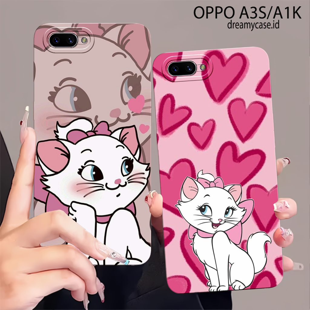 เคสโทรศัพท์ HP Oppo A3s Realme C1 Oppo A1k C2 ล่าสุด Procamera Casing CAT Motif - Softcase ยืดหยุ่น 