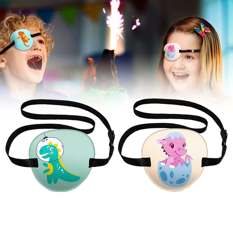 MATA Juling Lazy Eye Patch Therapy - Amblyopia Orthotic Pirate Lazy Eye Patch ต่อชิ้น |