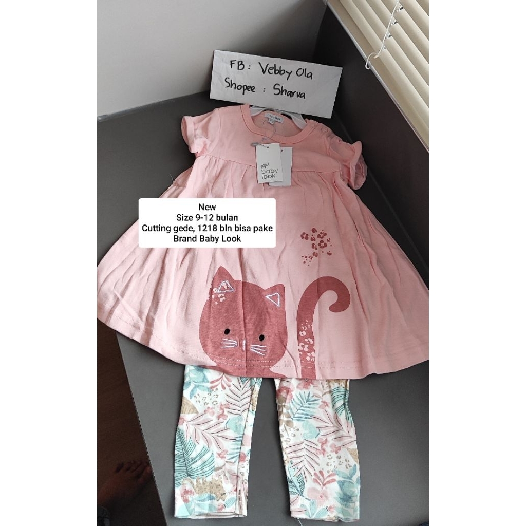 เสื้อโค้ต Baby look Set ขนาด 9-12 เดือน