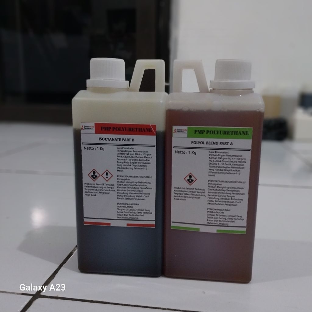 POLYURATHANE (PU FOAM SPRAY)/ HARD FOAM ANTI-LEAK 1 SET (PU A 1 KG) (PU B 1 KG)