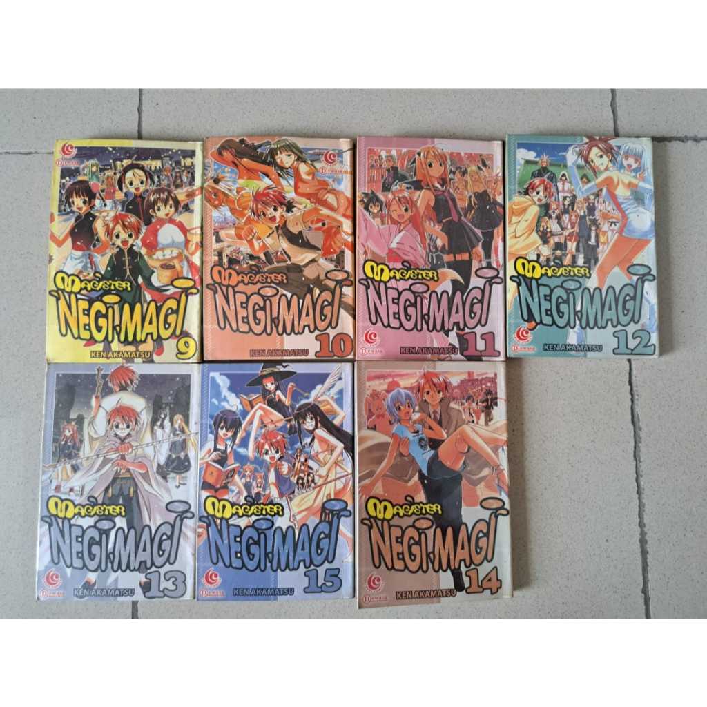 การ์ตูน Magister Negima / Negi Magi หมายเลข 9-15