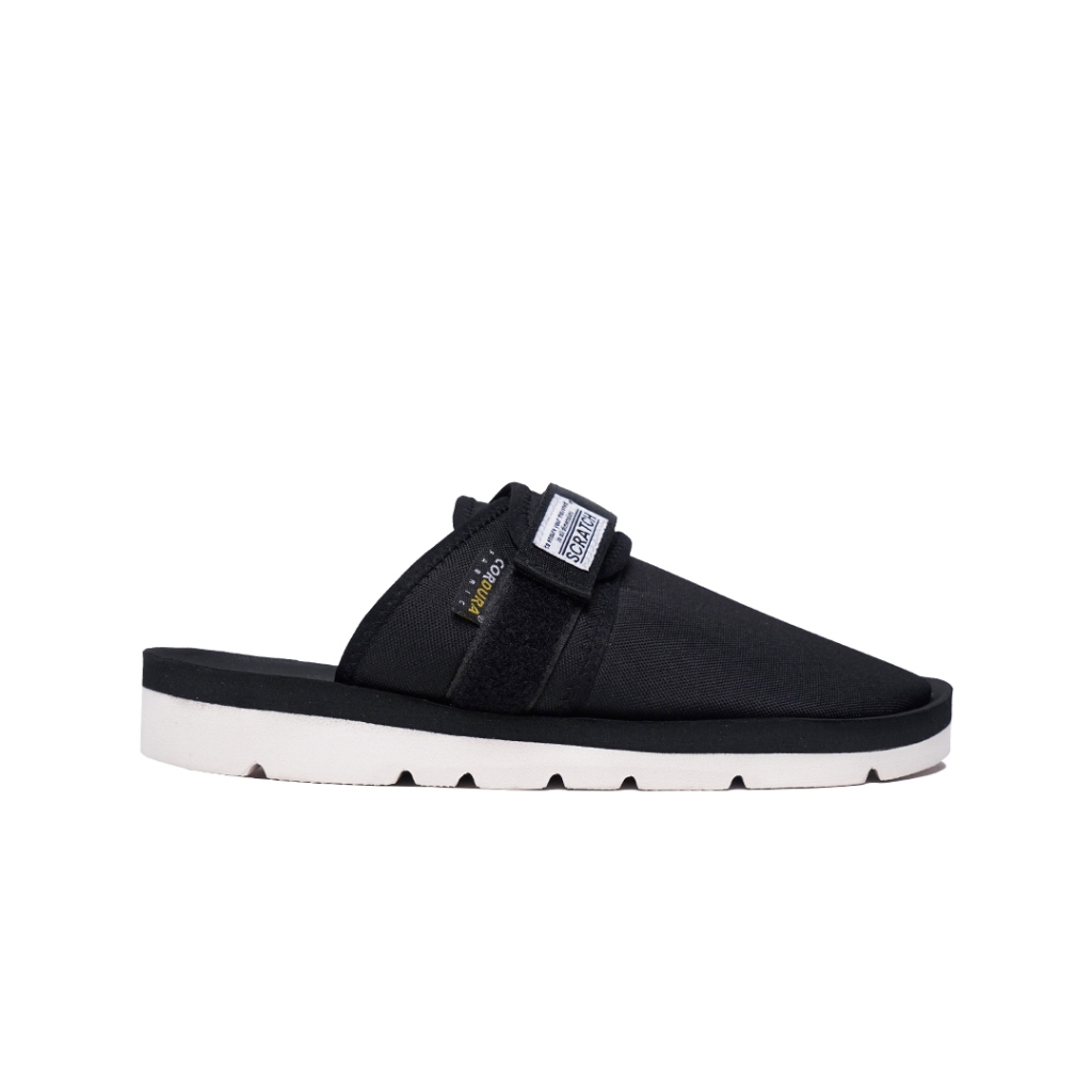 TVF Footwear X Scratchline - รองเท้าแตะ - Down Town Dapper (สีดํา)