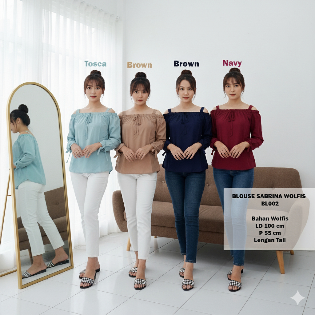 SABRINA WOLFIS BLOUSE A75 BL002