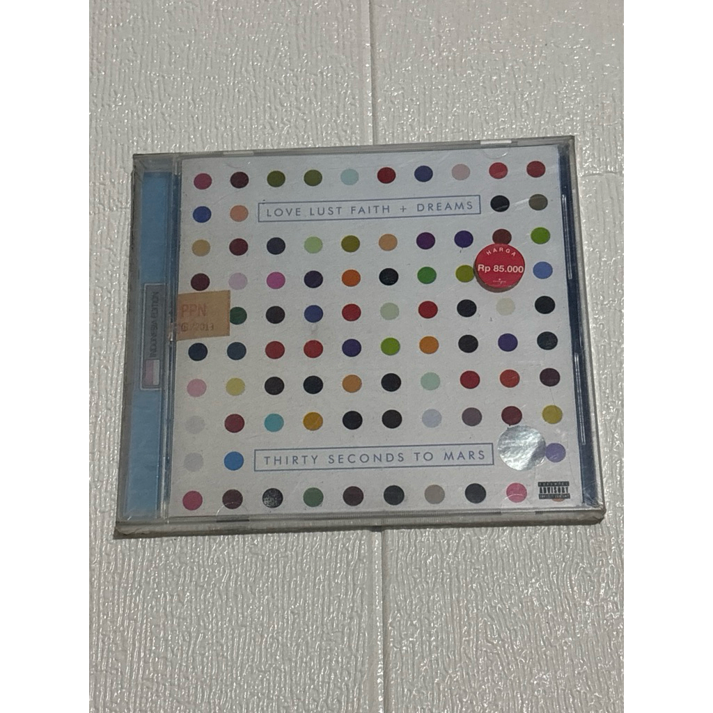 CD ALBUM THIRTY SECONDS TO MARS LOVE LUST FAITH + DREAMS ต้นฉบับใหม่