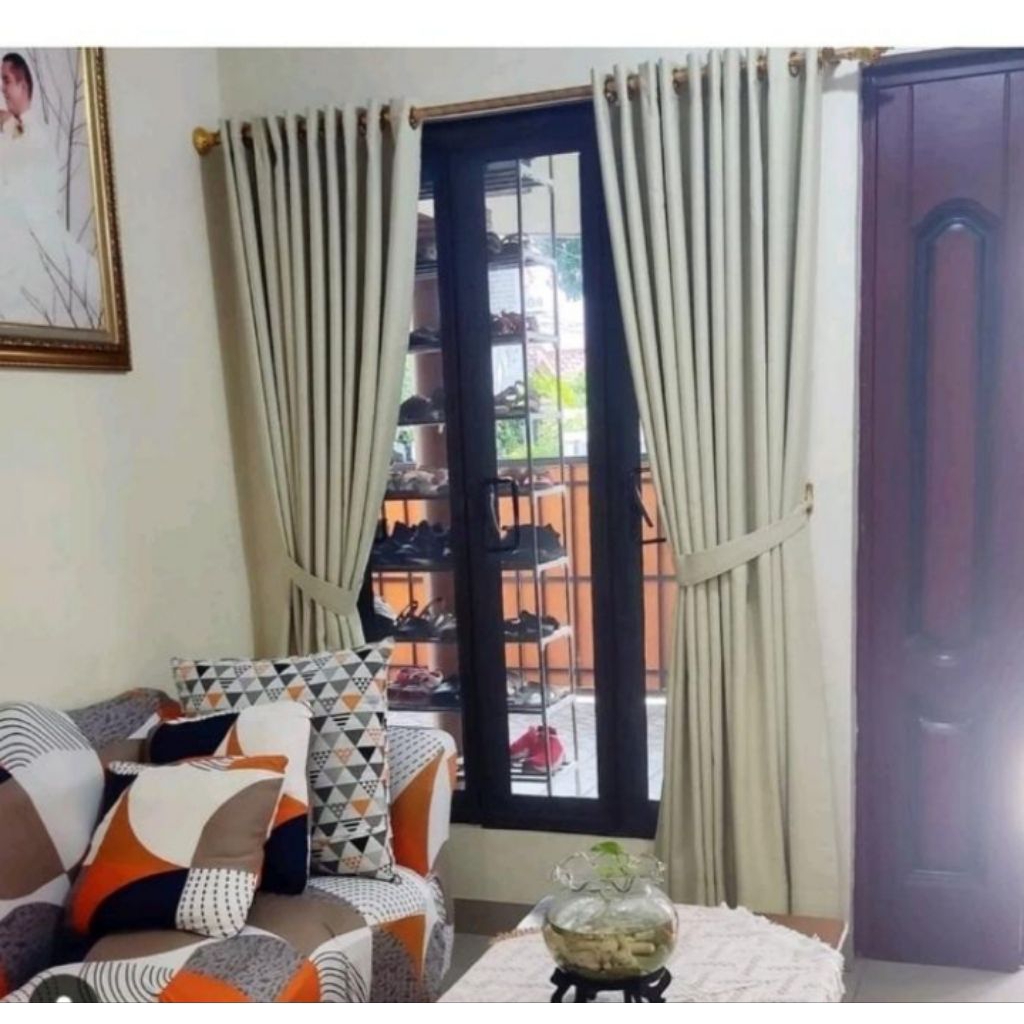BLACKOUT CURTAINS WINDOW CURTAINS ประตู CURTAINS MINIMALIST CURTAINS HOME CURTAINS