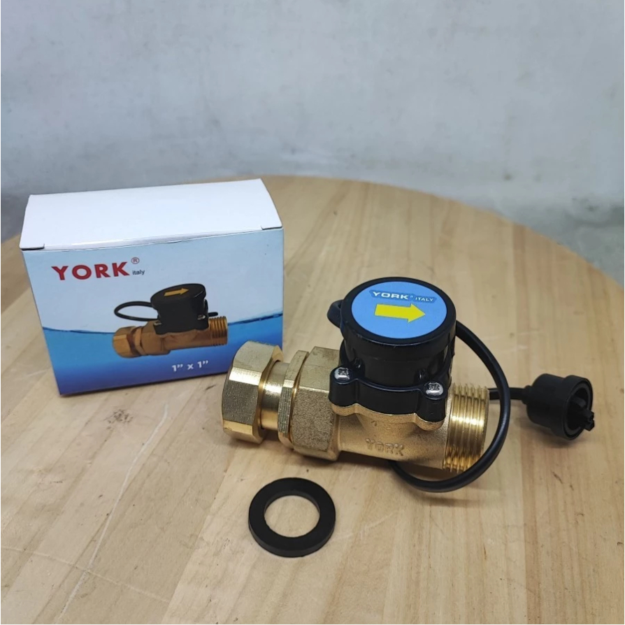 York Flow Switch Automatic Booster Pump 1 X 1 นิ้ว 1 X 3/4 1/2 นิ้ว Booster 1" X 3/4" 1/2"