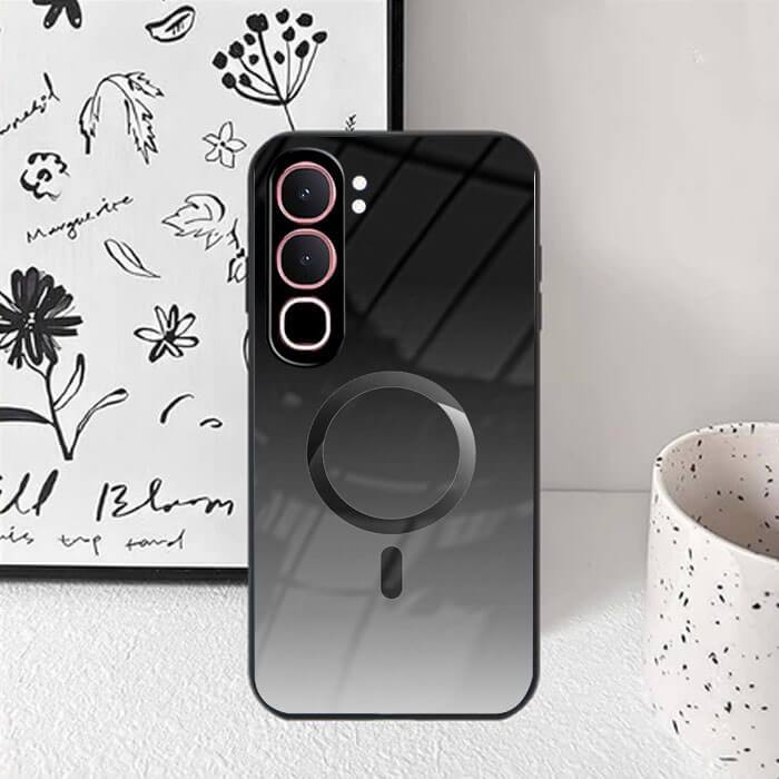 (Q76) Softcase Glass Case VIVO Y21d - VIVO Y31 5G 2025 - ตัวป้องกันโทรศัพท์มือถือ - อุปกรณ์เสริมโทรศ