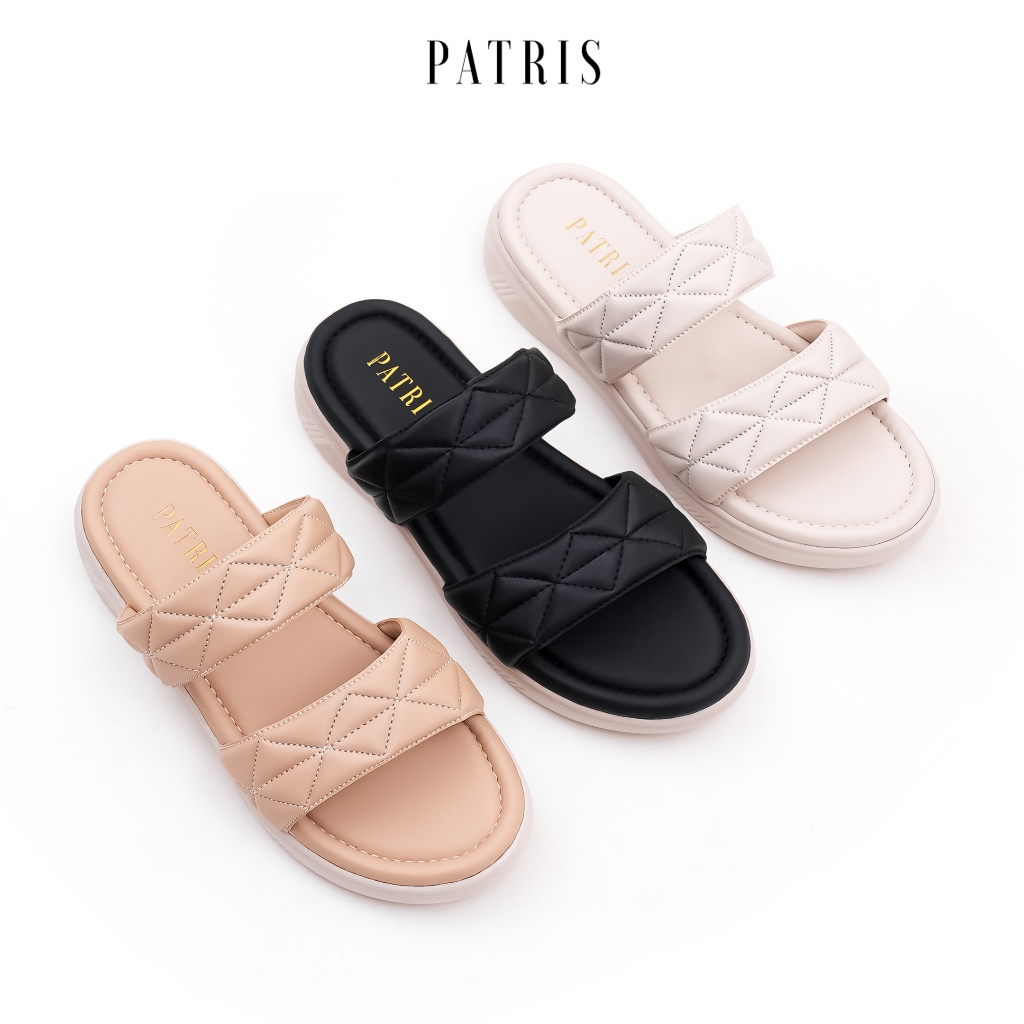 PATRIS Jenna รองเท้าแตะแพลตฟอร์มผู้หญิง 4 ซม