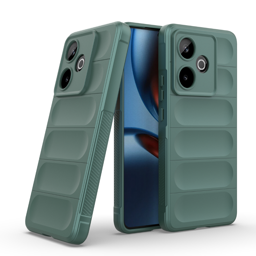 Realme GT7 - GT 7T - Magic Shield Premium Silicone Armor Case กันกระแทก