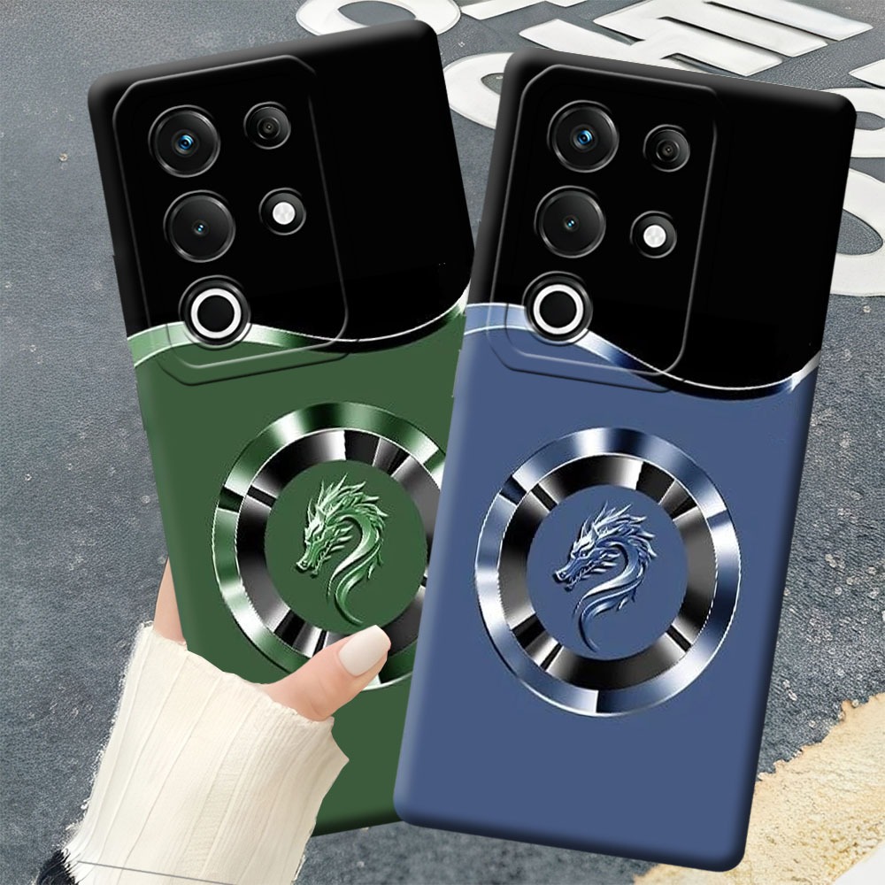 (FA-01) ITEL S26 ULTRA Softcase Procamera Silicon Case drag0n animal Silicon motif - เคส HP - Soft C