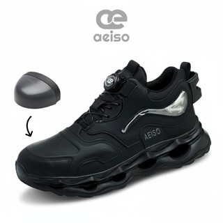 Aeiso - Sepatu Sport Casual extra penguat di ujung sepatu  untuk kerja lapangan ringan  Non K3