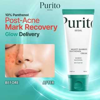 PURITO Mighty Bamboo Panthenol Cream 100ml / Hydrating Skin Barrier Repair Cream / Untuk Kulit Kering & Sensitif / 100% Original / EXP:2028