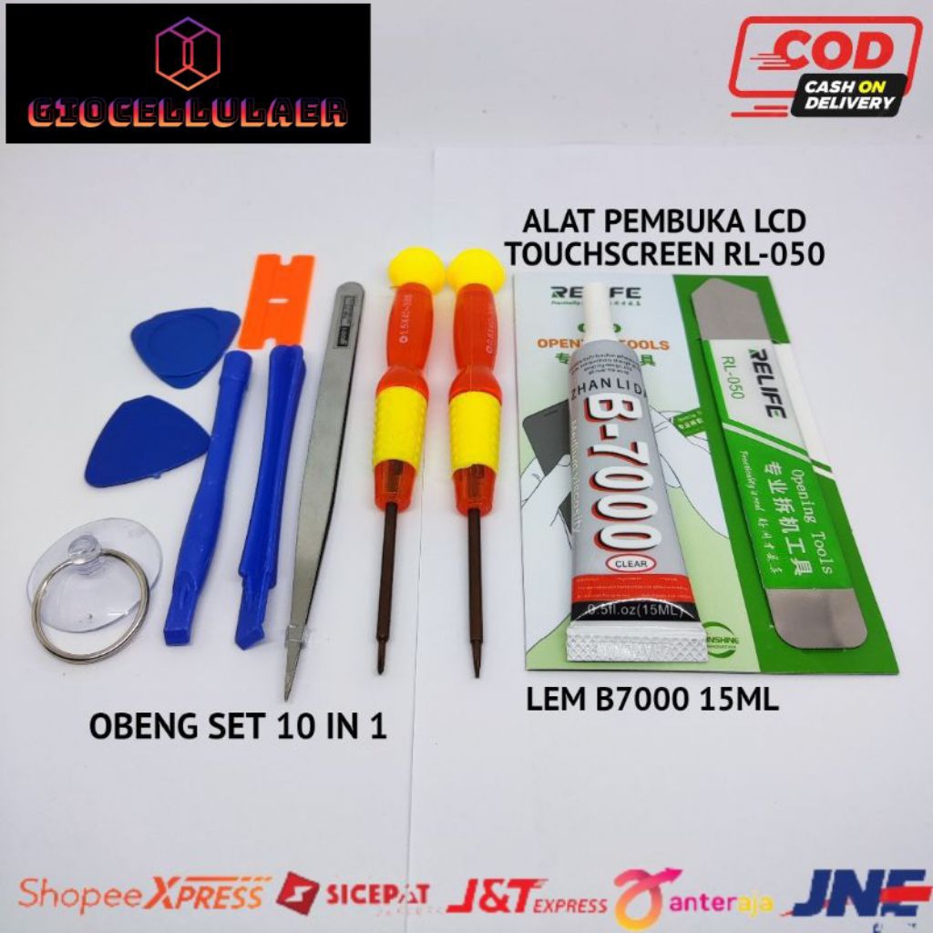 HP COMPLETE PACKAGE OF CELLPHONE DISASSEMBLY SERVICE TOOLS LCD CLAMP 2PCS LCD GLUE B7000 TALT LCD TO