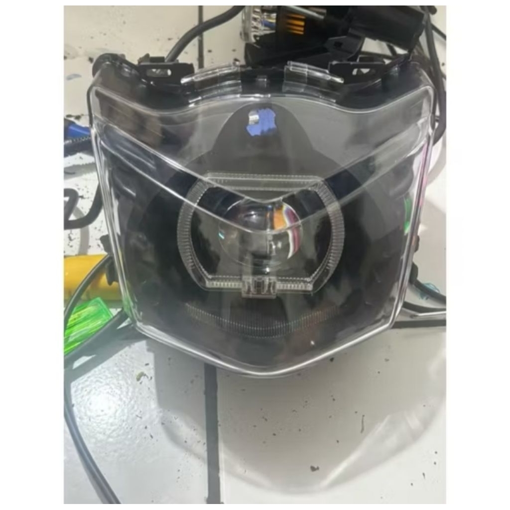 Beat คาร์บูเรเตอร์ด้านหน้า Reflector ไฟหน้า Plus Bild Ala Ala Ala Ala 3.5 นิ้ว