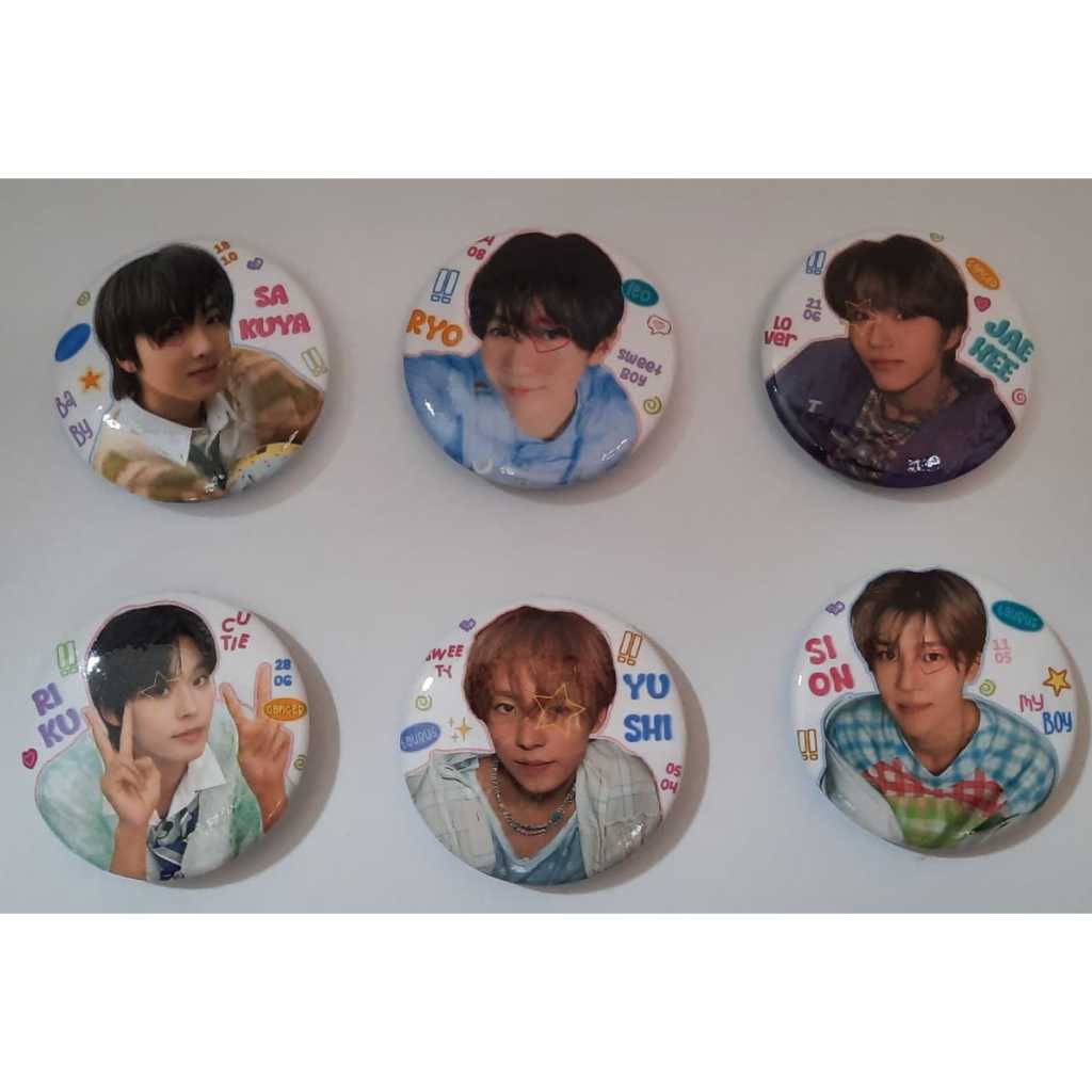 PART-2 PIN BROS NCT WISH/Freebies Kpop NCT Wish PIN BROS/freebies NCT wish Pin pin/Freebies PIN BROS