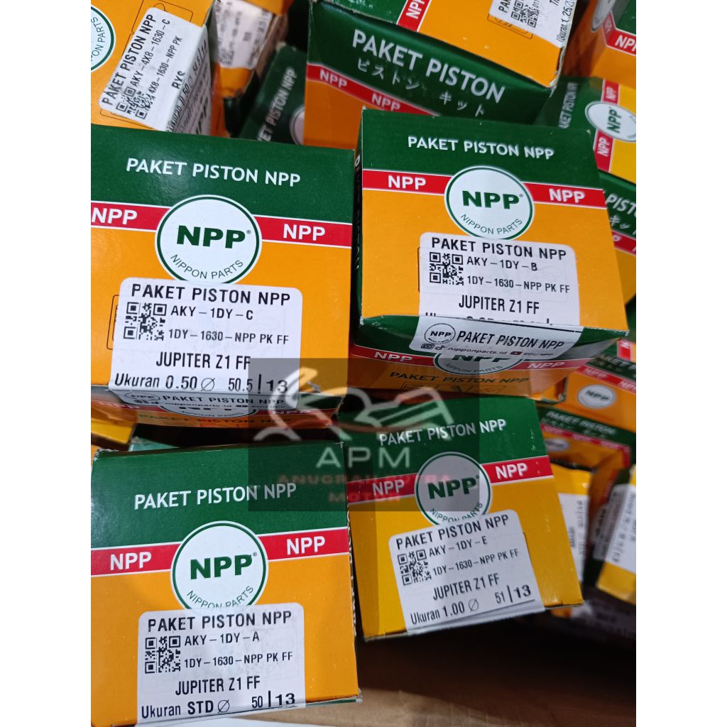 PISTON ชุด NPP JUPITER Z1 FF ครึ่งสําหรับ 1DY Os Std 025 050 075 100