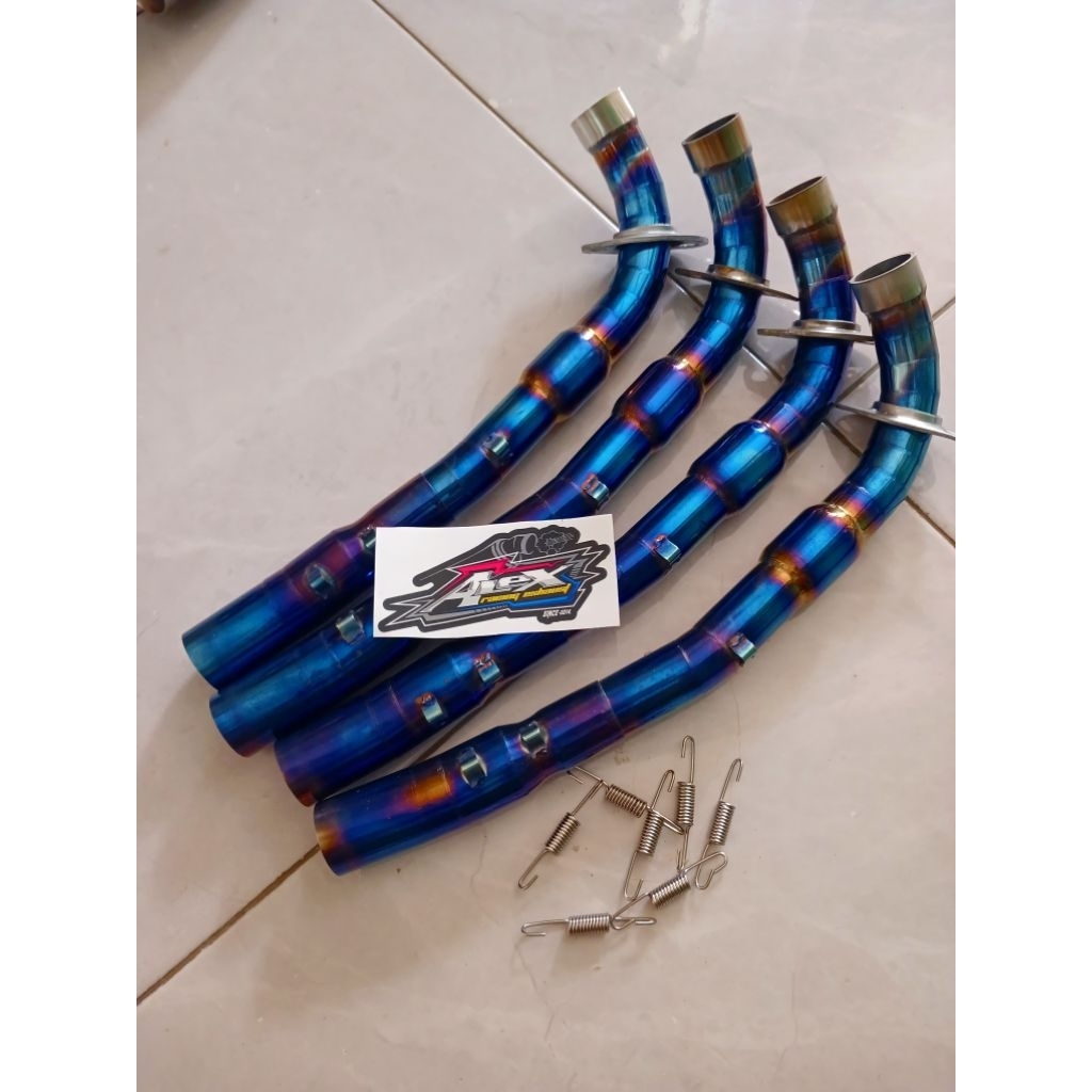 คอท่อไอเสียเป็ดสําหรับการเชื่อมต่อมาตรฐาน grabd karisma Front Pip 28.ke35 aga up