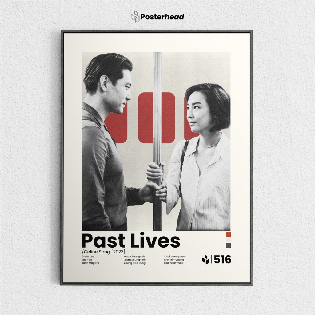 โปสเตอร์ภาพยนตร์ - Past Lives - Frameblock Wall Decorative - Posterhead