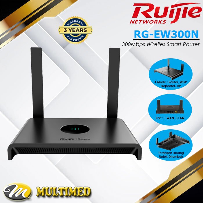 Ruijie Reyee เราเตอร์ไร้สาย RG-EW300N 300Mbps EW300N EW300 300N