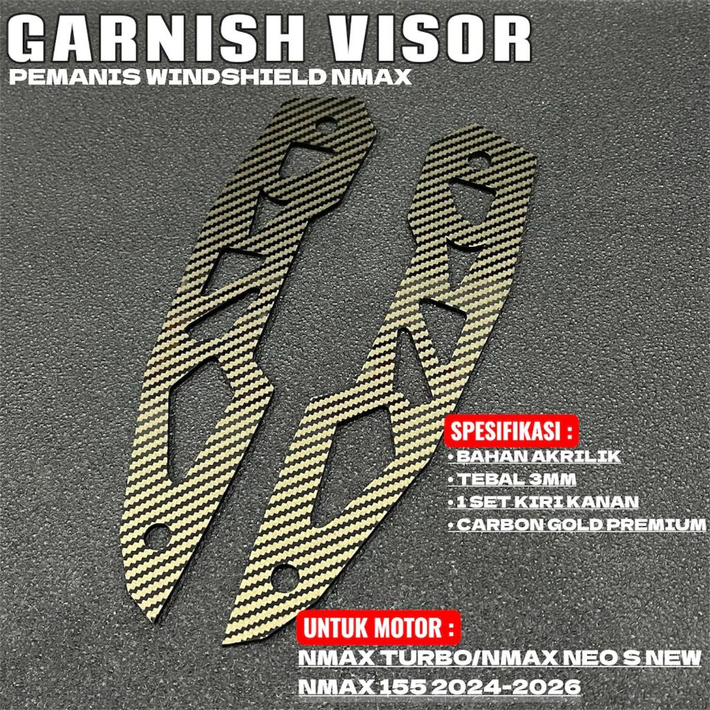 Garnish Visor Nmax Turbo Nmax New 155 Nmax Neo S Garnish Sweetener Visor Nmax Turbo HNS55