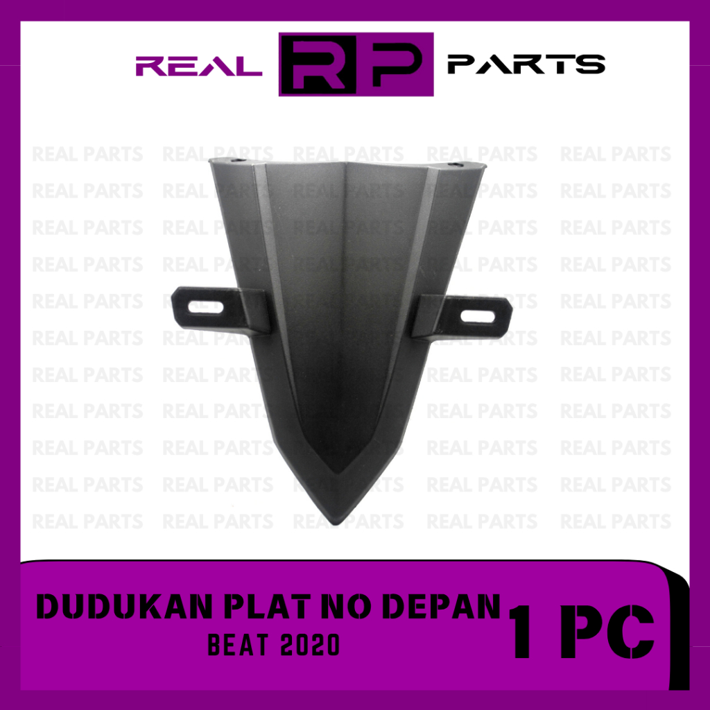 REAL-PARTS/FRONT NUMBER-HOLDER/DASI/HOLDER/BACKET/BRAKET/HANDLE/MOTORCYCLE/HONDA/BEAT-2020/GRADE-ORI