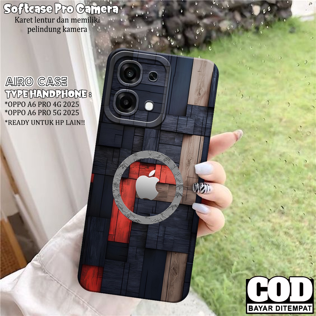 เคส HP ล่าสุด OPPO A6 PRO 4G/ 5G 2025 - เคส OPPO A6 PRO 4G/ 5G Softcase - เคสแฟชั่นแบรนด์เนม - เคส O