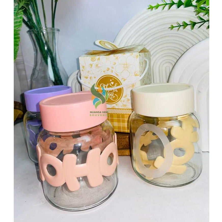 แก้วน้ําขวดแก้วน่ารัก ใหม่ Hoho ขวดแก้วของเล่น Hoho 300ml แก้วน้ําแก้วสุนทรียศาสตร์