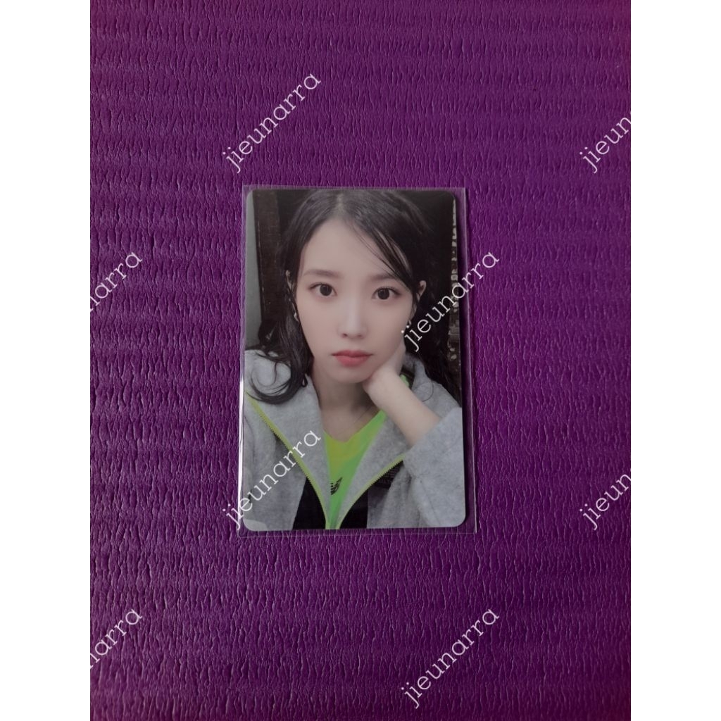 IU Photocard Official - คอนเสิร์ต PC Uaena Zone Golden Hour
