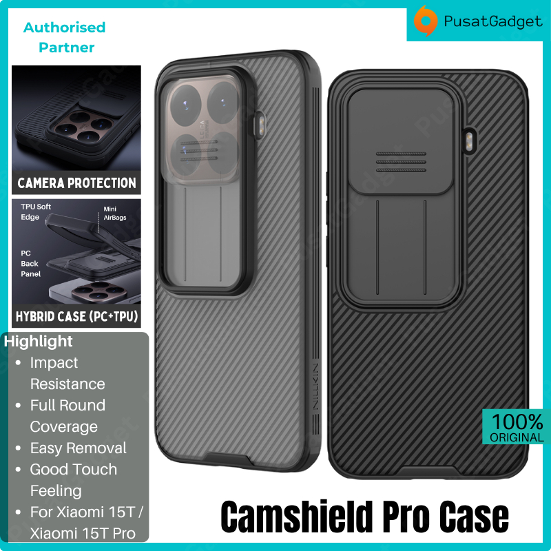 Xiaomi 15T / 15T Pro NILLKIN CamShield Pro Slide Camera Cover Casing